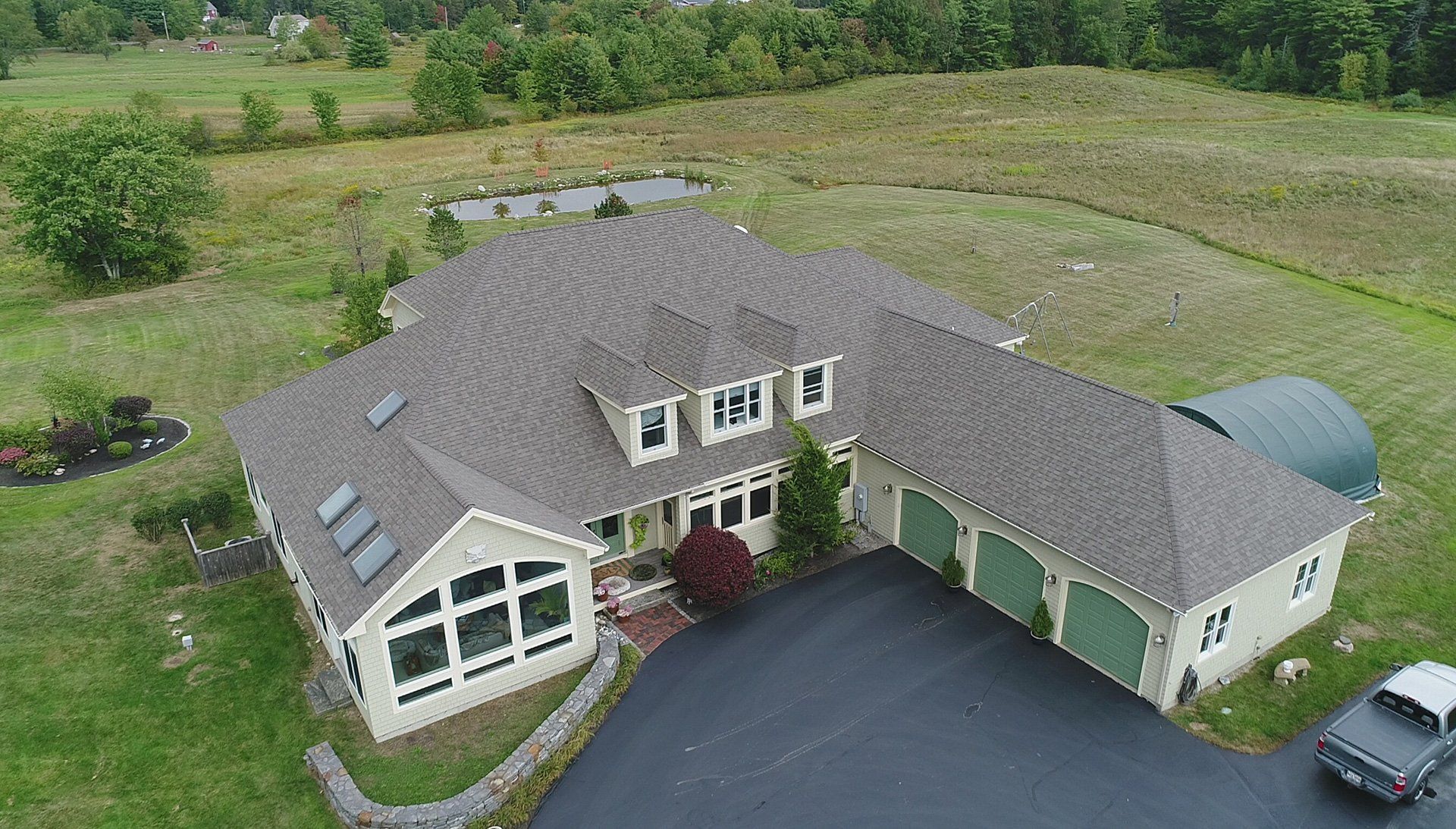 Finished MAJCO asphalt roof